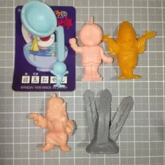 消しゴム人形 ゲゲゲの鬼太郎 鬼太郎百科 目玉おやじセット