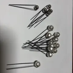 パール調ボールヘアピンセット