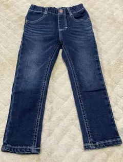 EDWIN ブルーストレートデニムパンツ　100cm