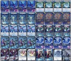 青単サイバー　デッキパーツ ⑨ 青単サイバー デッキパーツ 34枚セット デュエルマスターズ a