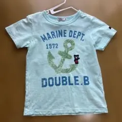 DOUBLE.B マリンスタイル Tシャツ 120