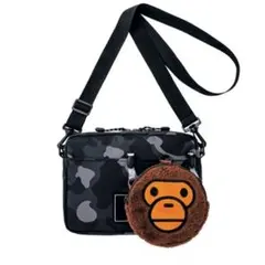 BAPE KIDS　ベイプ　A BATHING APE　ショルダー5wayポーチのサムネイル