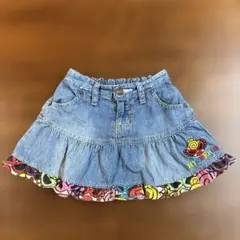 ヒステリックミニ　HYSTERIC MINI デニムスカート　100㎝