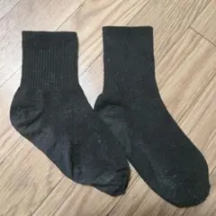 黒色ソックス 1足