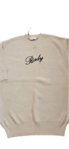 美品♡Rady ベージュ ニットセーター
