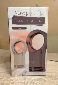 NEKO 羽なしファンヒーター3 セラミックヒーター 400W 猫デザイン 新品