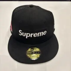 Supreme New Era Box Logo Mesh Cap Black