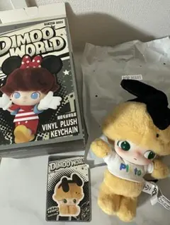 DIMOO WORLD DISNEY ぬいぐるみキーチェーン プルート