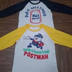 長袖TシャツロンTカットソー140まとめ売セット双子年子お揃いコーデ