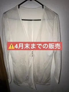 アイボリー 長袖カーディガン ボタン付き フェアリーグランジ 森ガール ゎ