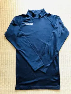 hummel ネイビー 裏起毛インナー140センチ