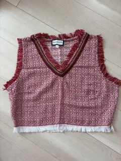 フリンジ付きベスト