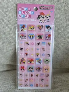 【国内正規品】パワーパフガールズ ドロップブロックシール タイルシール