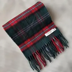 ロキャロン LOCHCARRON 英国 スコットランド製 カシミヤ マフラー