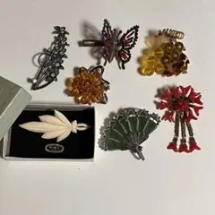 レトロブローチ　まとめ売り　ヴィンテージ