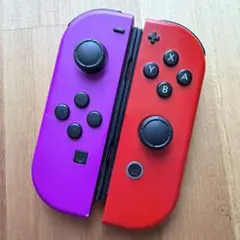 Switch ジョイコン ネオンパープル×レッド ニンテンドー