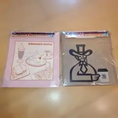 一番くじコメダ珈琲 H賞ジッパーバッグ2つセット