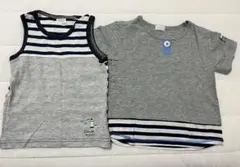 コンビミニ　タンクトップ　半袖Tシャツ　100cmのサムネイル