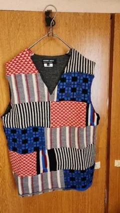 HOMME DEUX Comme des Garçons L ウールベスト 2025年最新】COMME des GARCONS HOMME DEUX メンズ ベストの人気