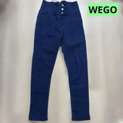 WEGO ハイウエスト スキニーデニム ストレッチレースアップのサムネイル