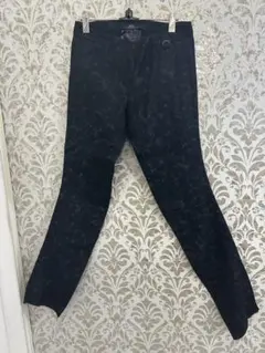 DIRAIN スリムフィット 黒スラックス　日本製