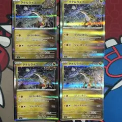 タケルライコ らくらいあらし 4枚セット