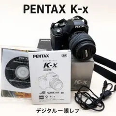 PENTAX K-x デジタル一眼レフカメラ レンズ 本体 箱、取り扱い説明書 PENTAX K-x デジタル一眼レフカメラ レンズ 本体 箱、取り扱い説明書
