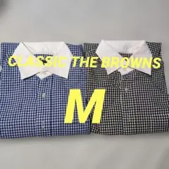 CLASSIC THE BROWNS クレリックシャツ2枚セット M