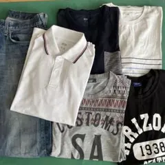 UNIQLO メンズ　Ｔシャツ　ポロシャツ　ジーンズ　おまとめセット