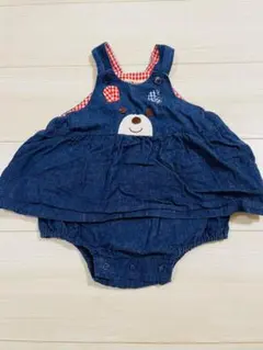 MIKIHOUSE ホットビスケッツ スカート付きロンパース80-90サイズ