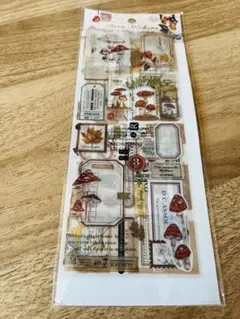 ❃ 〚53〛 コラージュ素材 ラベルステッカー 海外製 ❃