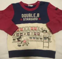 DOUBLE.B トレーナー 95cm