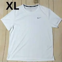 新品】NIKE ランニングＴシャツ Dri-FIT 白 XL