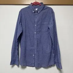 ノースフェイス　ギンガムチェックシャツ