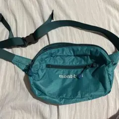 mont-bell ポケッタブルライトポーチ　ターコイズ