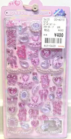 ボンボンドロップシール 正規品 ガーリー クーリア