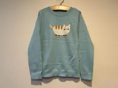 jacadi ⭐︎新品訳あり⭐︎ ネコ柄ニット 10A 薄手