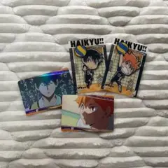 日向翔陽　影山飛雄　カードセット