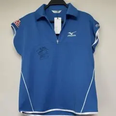 【本日、掲載を終了します】服部真夕選手サイン入りポロシャツ（限定品）のサムネイル