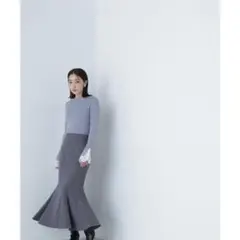 【美品】　ナチュラルビューティベーシック　マーメイドスカート