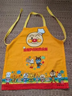 アンパンマン キッズエプロン オレンジ