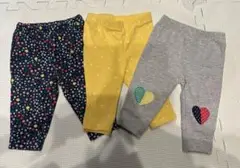 Carter's OLDNAVY 3Mパンツ3点セット