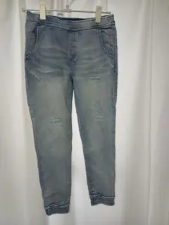 ANTIBAL ダメージ加工 ロングパンツ L(150~160)
