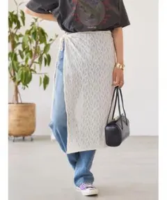 アメリカンホリック　レースラップスカート