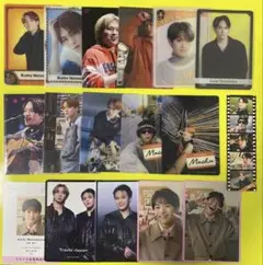 Travis Japan 松倉海斗 トレカ等まとめ売り17枚