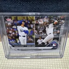大谷翔平 アーロンジャッジ 2025 MVP topps now OS-9