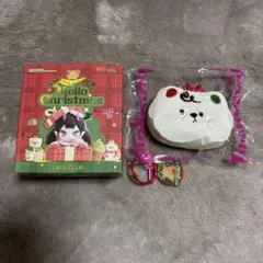 Mellojoy スクイーズ　メロークリスマスシリーズ　クリスマスチーズベア