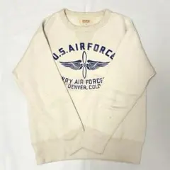 リアルマッコイズ The Real McCoy's スウェット クリーム 36