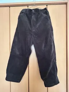 ダークブラウン コーデュロイ パンツ