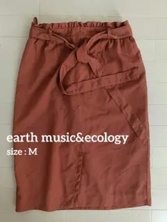 earth music&ecologyスリット入りミディタイトスカート サイズMのサムネイル